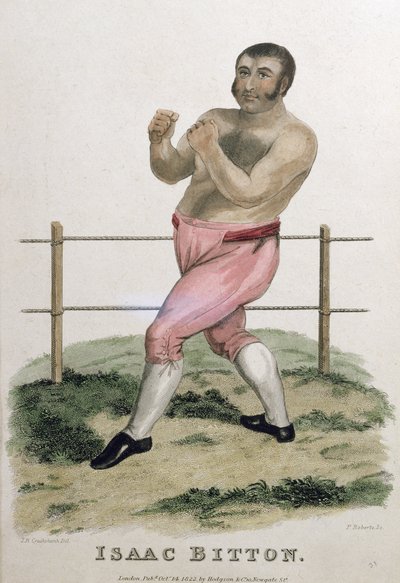 Isaac Bitton, engraved by P. Roberts, published 1822 by Isaac Robert Cruikshank